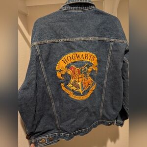 Blue Denim Jacket with Button Front - Harry Potter